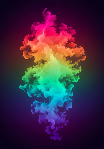 Abstract Neon Color Gradient