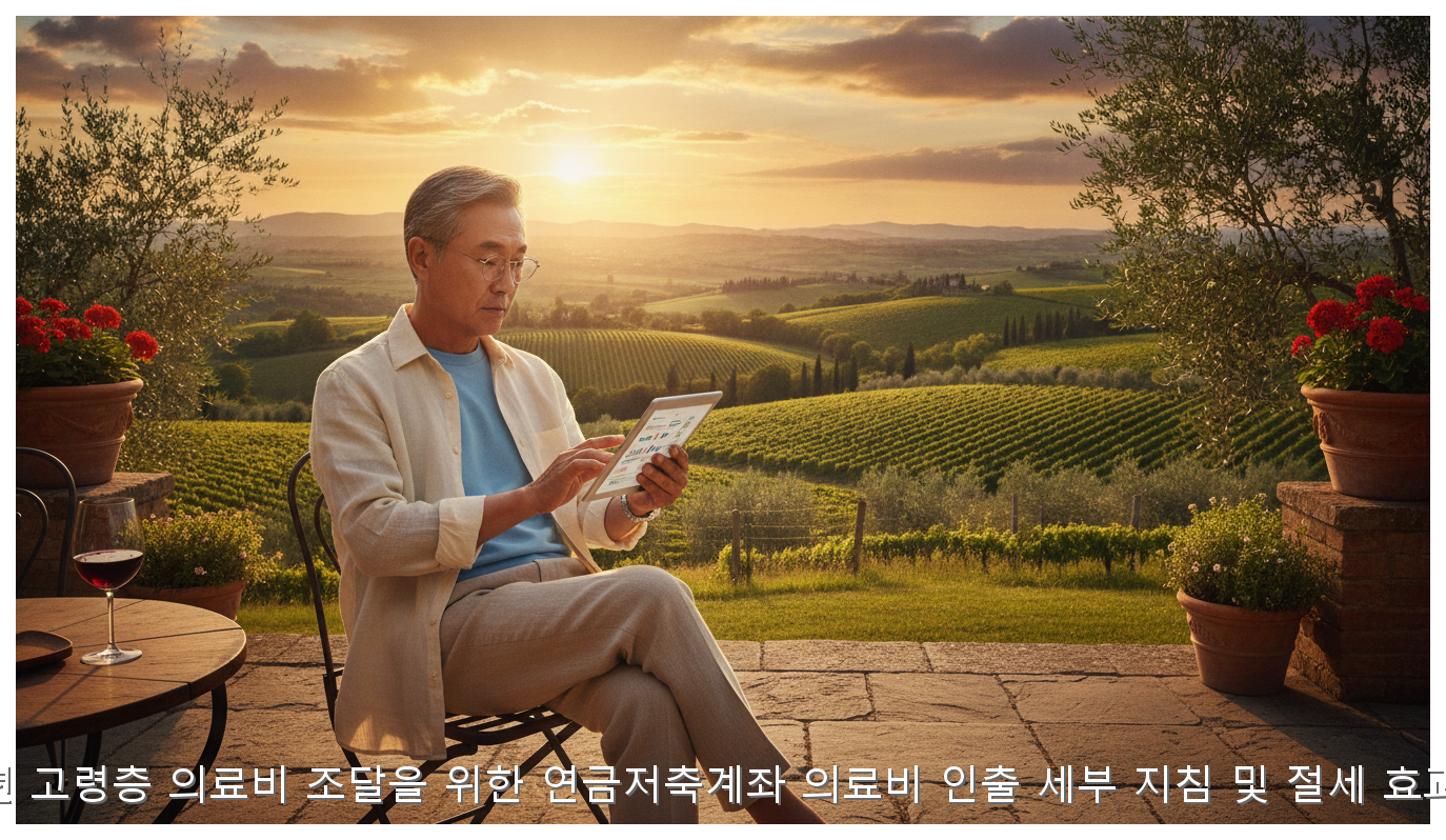 2026년 연금저축 의료비 인출로 세금 70% 아끼는 법 핵심 안내 및 분석 인포그래픽 (2)
