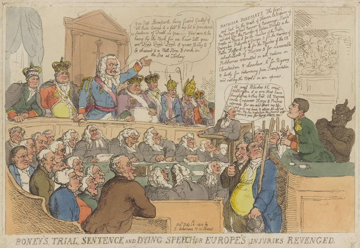 Boneys Trial Sentence And Dying Speech Or Europes Injuries Revenged 1815