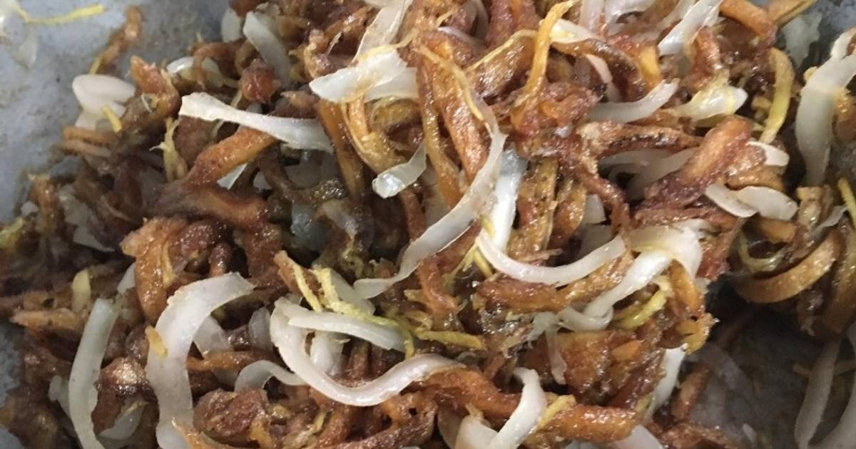 Chuối khô ngào dừa gừng