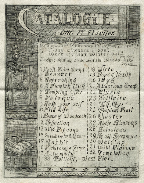 Catalogue 1878