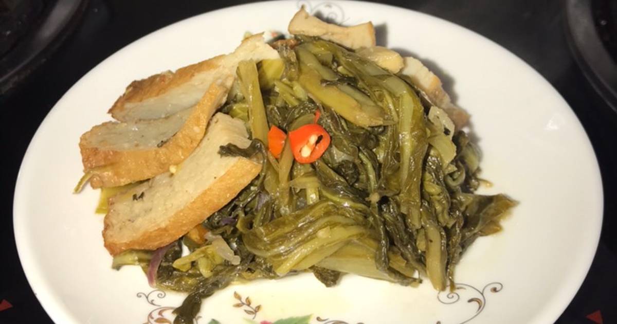 Chả cá xào cải chua