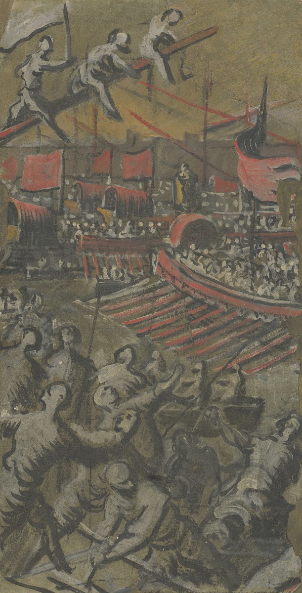 Venetian Ships Attacking Constantinople 1598 1605