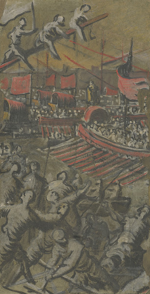 Venetian Ships Attacking Constantinople 1598 1605
