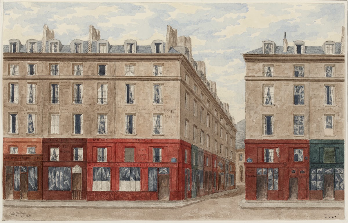 Rue des deux ecus du Nº30 au 34
