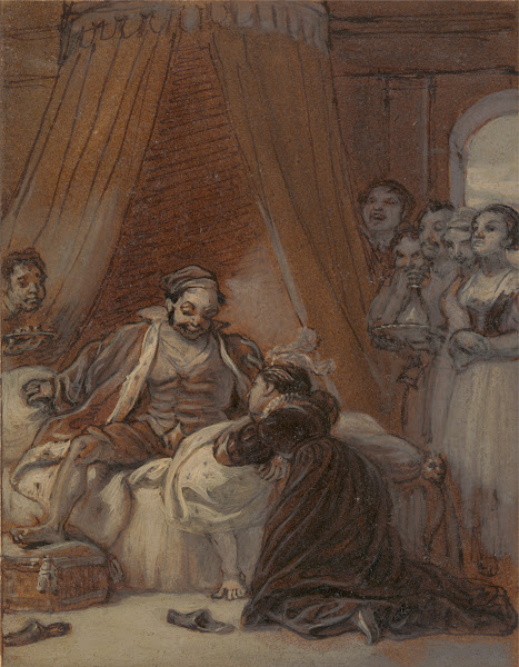 Christopher Sly and the Page as His Wife 1821