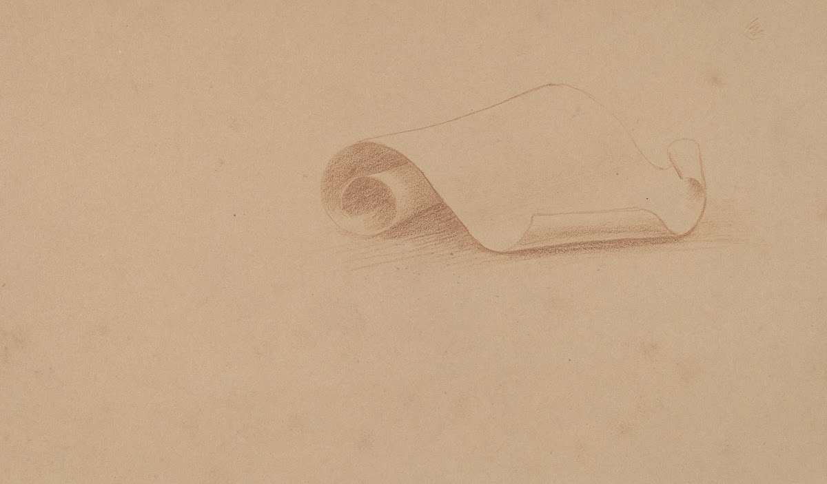 Study of a Scroll 1890 1897
