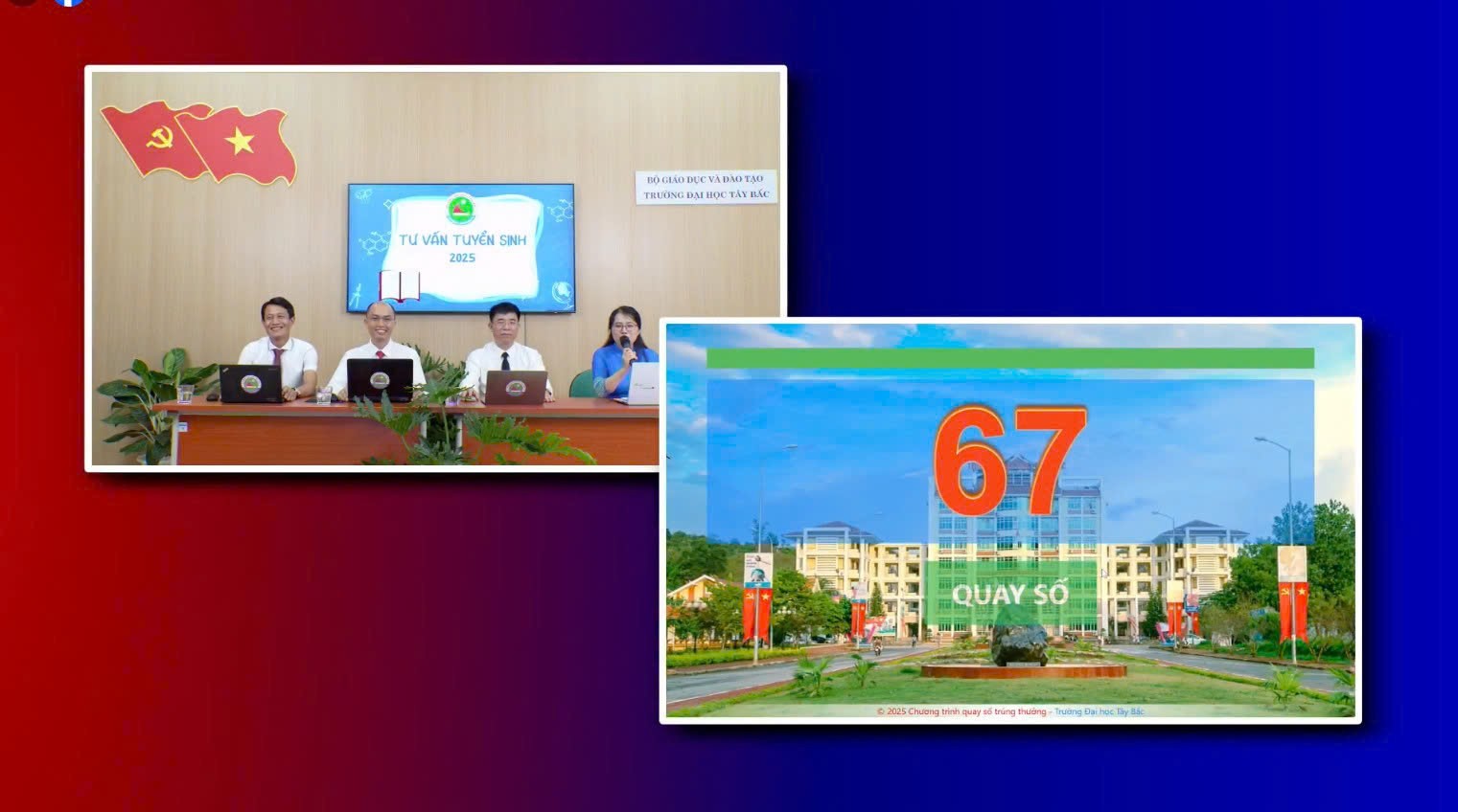 Thành công rực rỡ từ chương trình livestream tư vấn tuyển sinh năm 2025