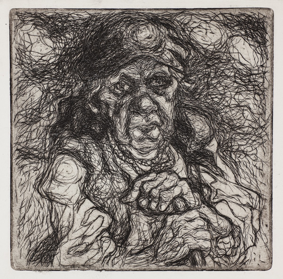 Old country woman 1932