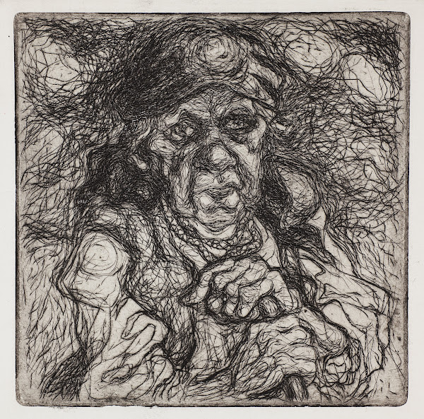 Old country woman 1932