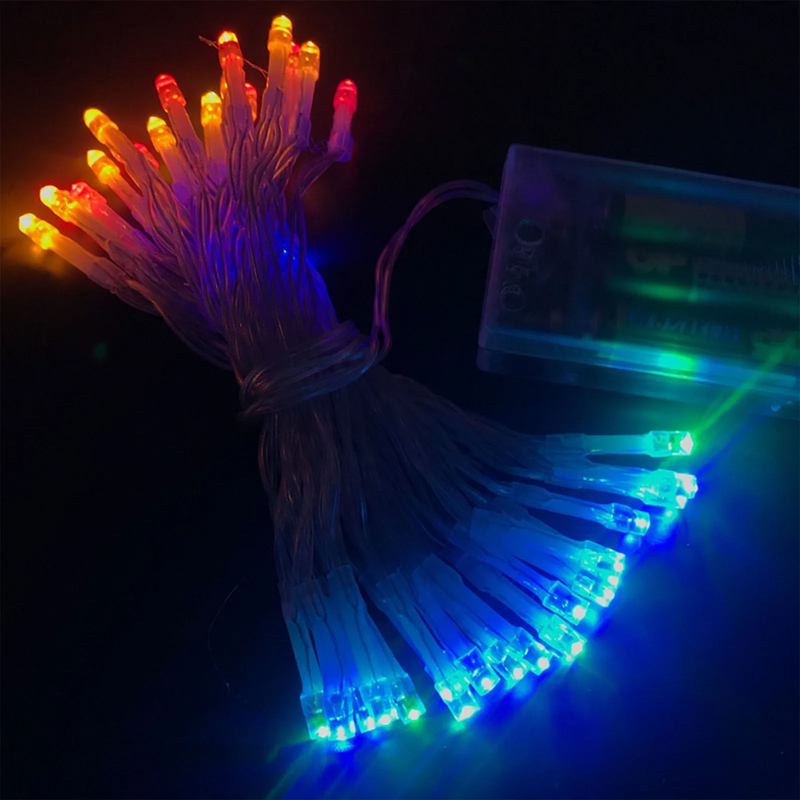 LED-Lichterkette für Innen- und Außenbereich