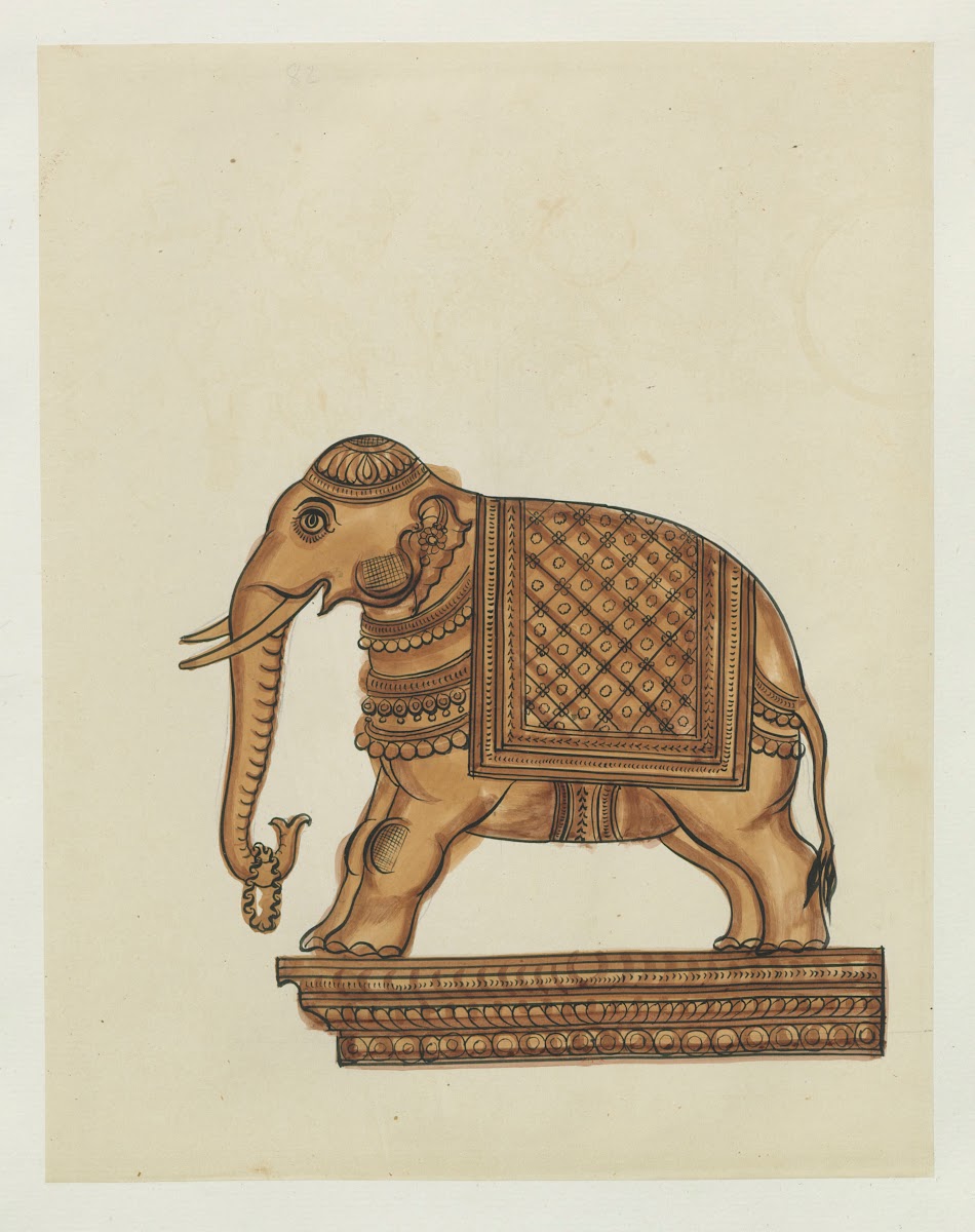 Paintings from the Chidambaram Shrine Pl096 1820 1830