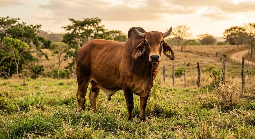Toro Brahman en Potrero