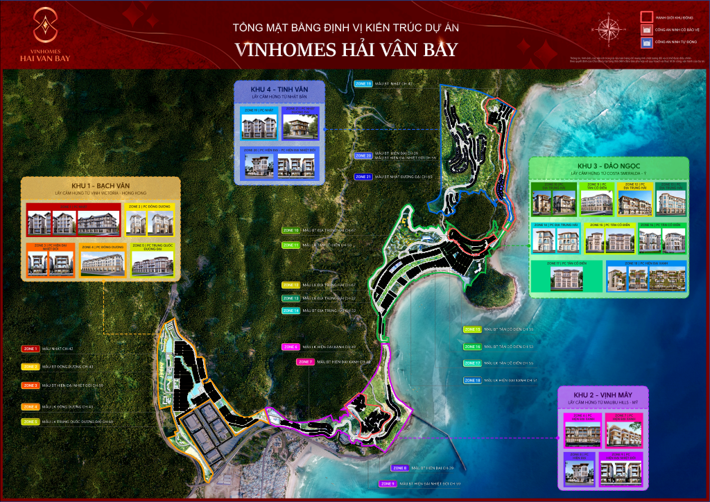 Kiến trúc tổng thể Vinhomes Hải Vân Bay