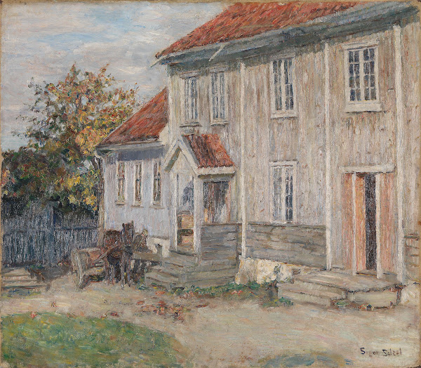 The Manor Undesløs at Toten 1892