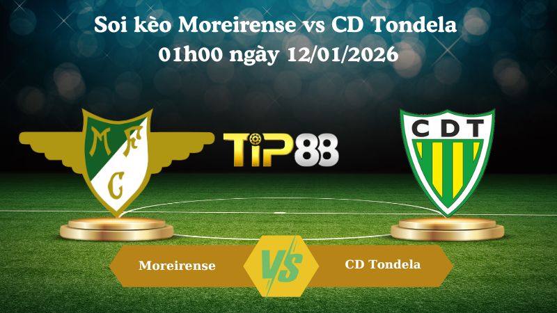 Nhận định soi kèo Moreirense vs CD Tondela 01h00 ngày 12/01/2026