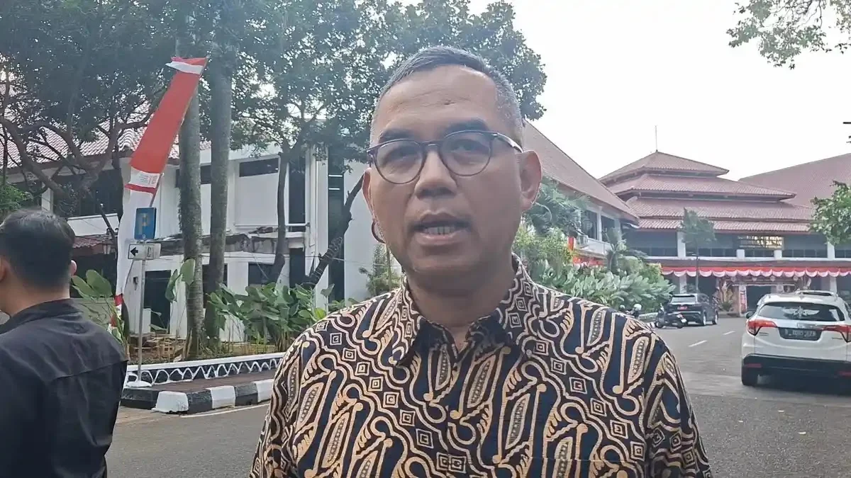 Gedung perkantoran Pemerintah Kabupaten Bogor yang beroperasi normal di tengah isu penegakan hukum.