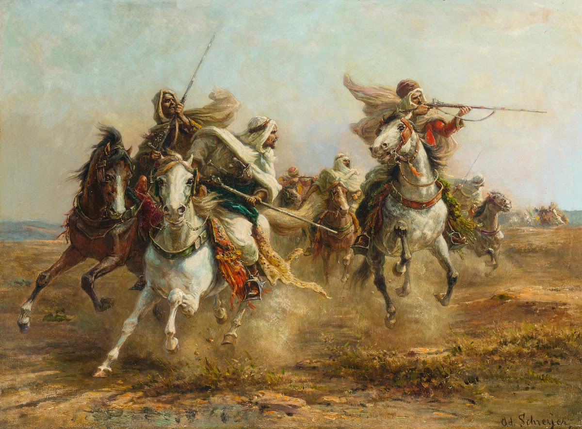 Bedouins Taking Aim