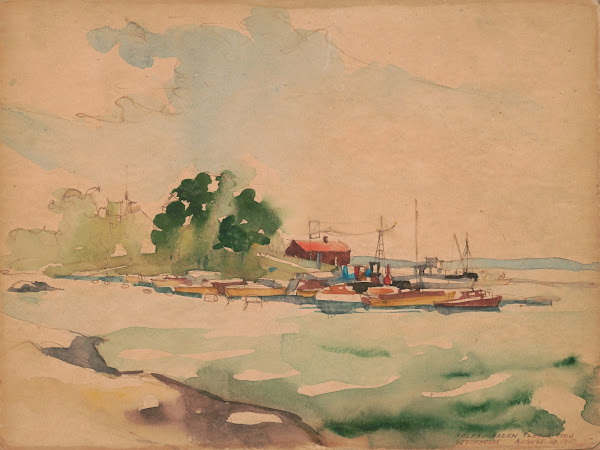 Saltsjöbaden Half hour from Stockholm 1948