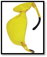 LUNETTE SECURITE JAUNE