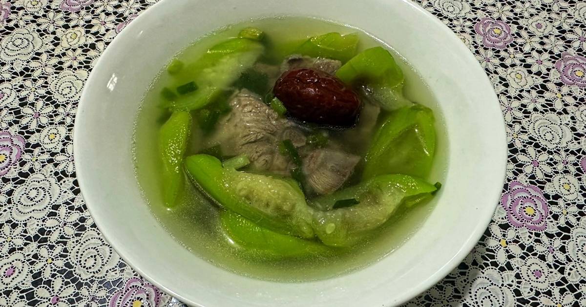 SP.0794 - Canh Mướp Xương Heo Đại Táo