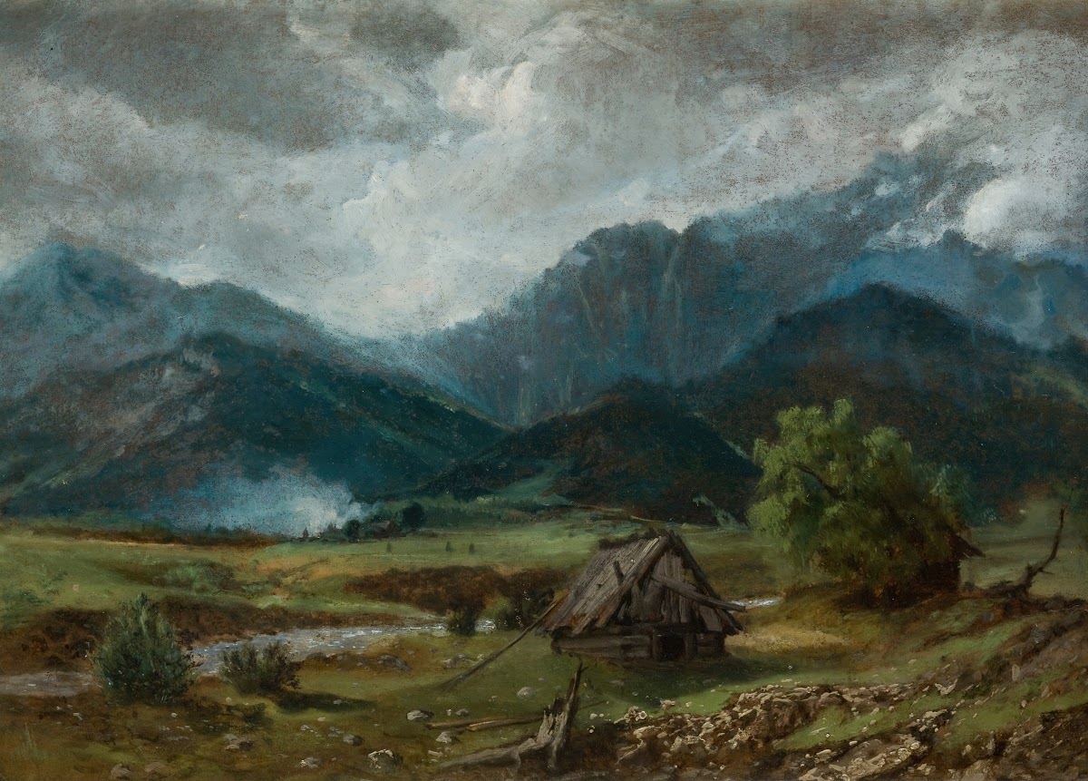 Mount Giewont 1870