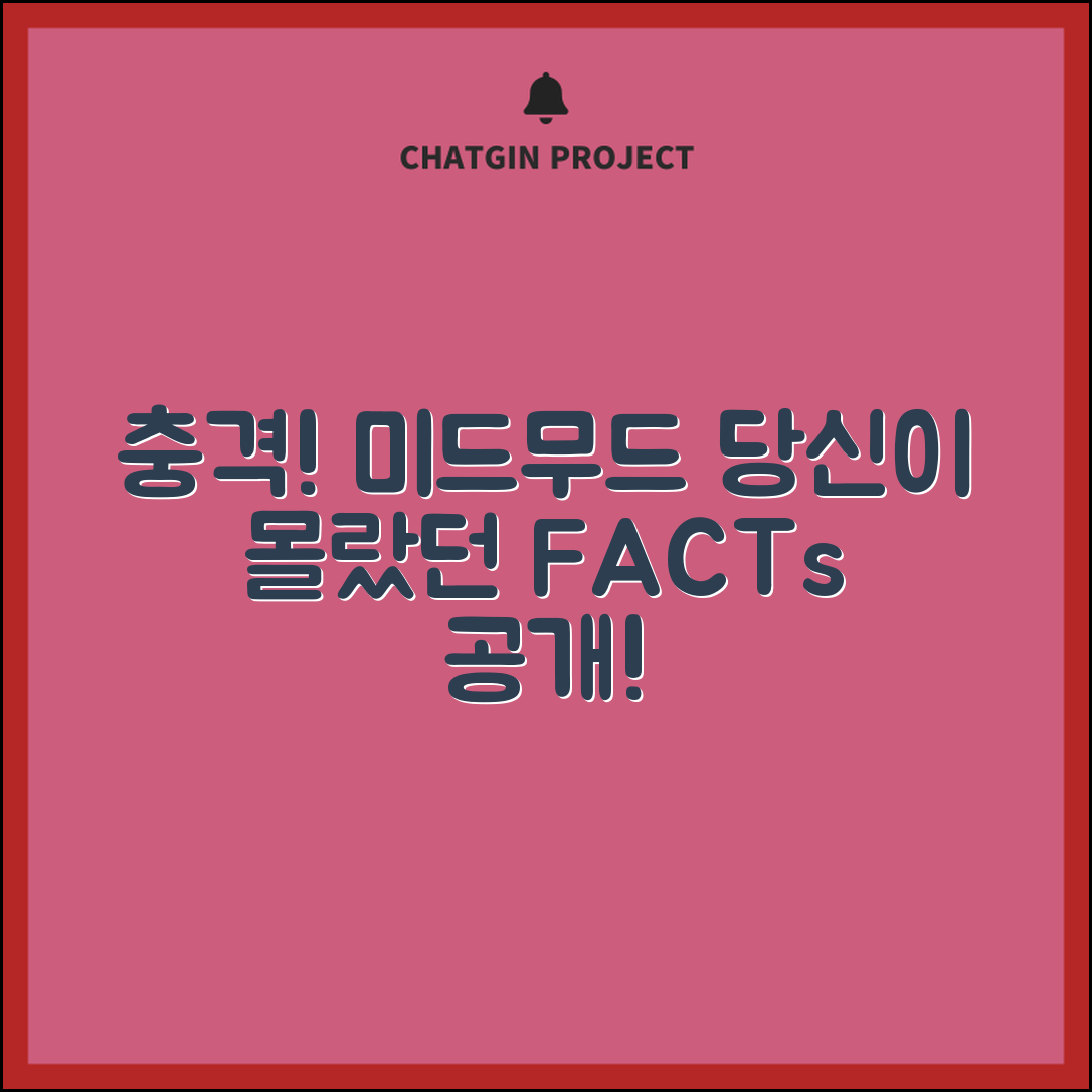 충격적인 미드무드 정보! 당신이 몰랐던 사실