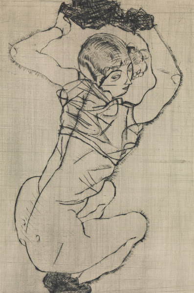Squatting Woman 1914
