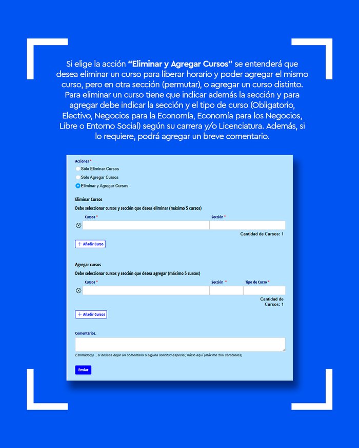 Instrucciones adicionales del formulario de ajuste administrativo