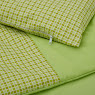 Children's replacement bedding set 3 el Twins Auro Print (calico) fitted sheet green