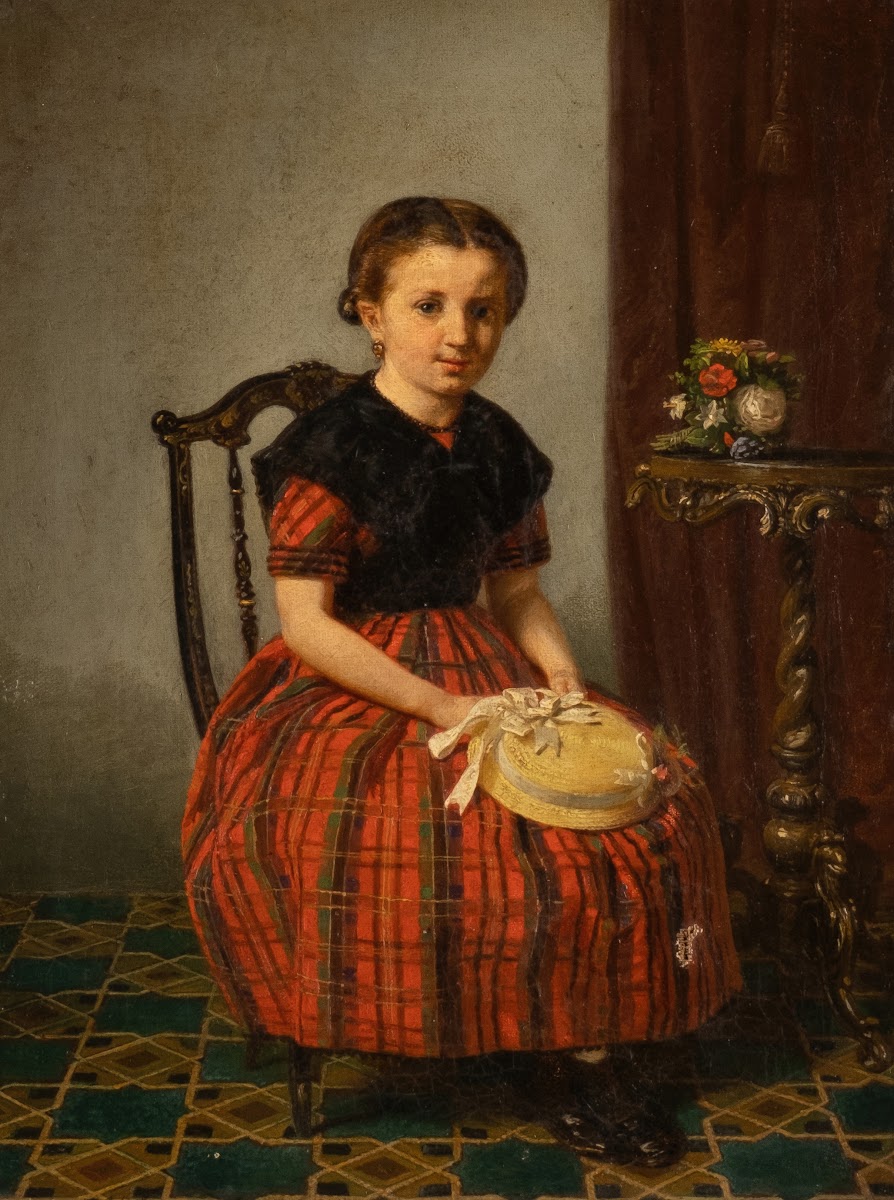 Portrait of a girl Nettchen 1869