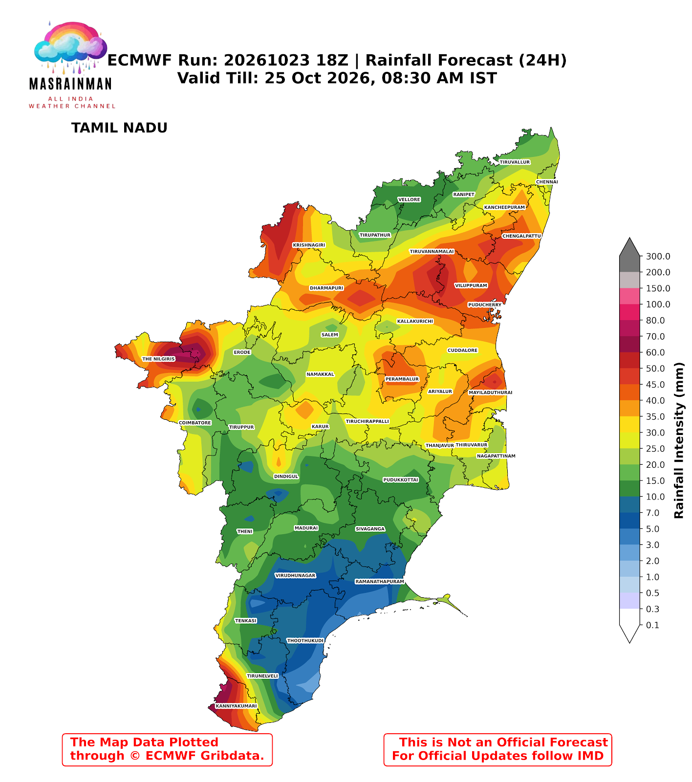 Tamil Nadu - MasRainMan Weather