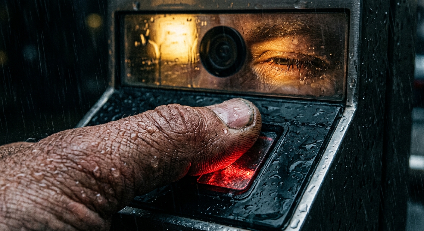 Why Your Phone Won't Unlock With Wet Hands — And What Airports Know That Your Bank Doesn't
