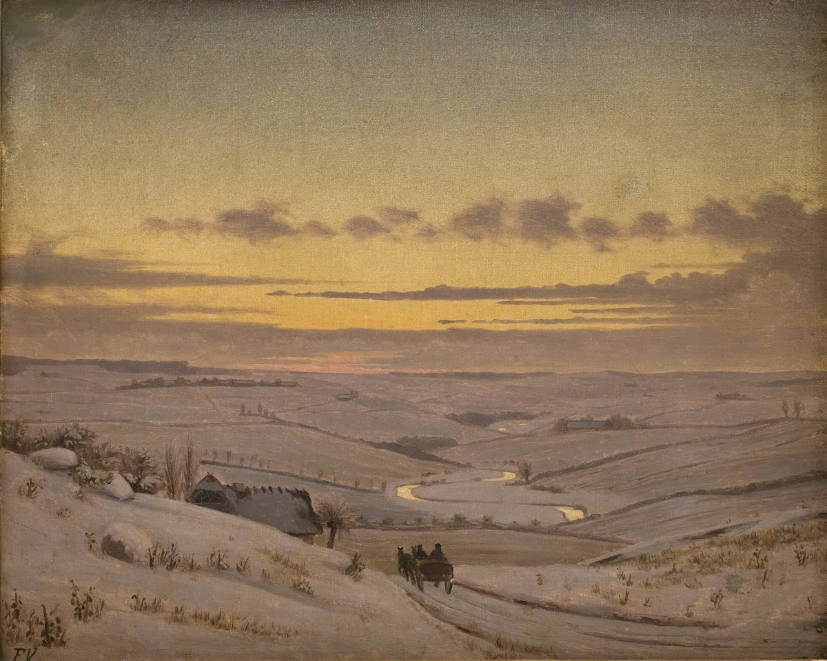Vinteraften ved Susåen 1837   1910