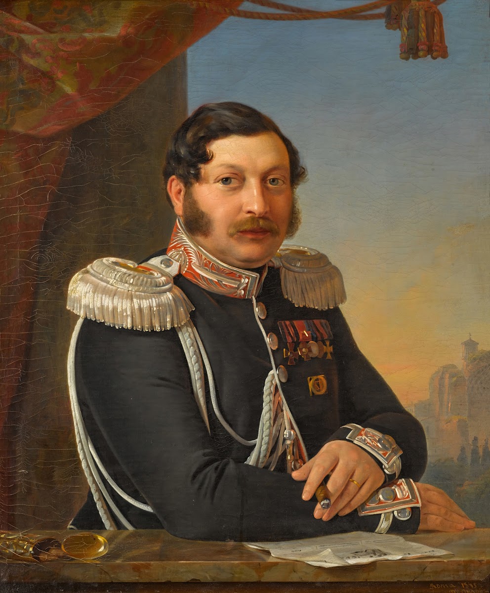 Portrait of Fedor Chernyshev 1845