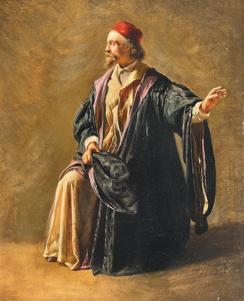 A comedian 1870