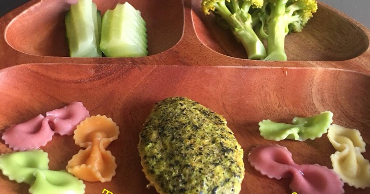 Trứng Hấp Súp Lơ - Mè Đen