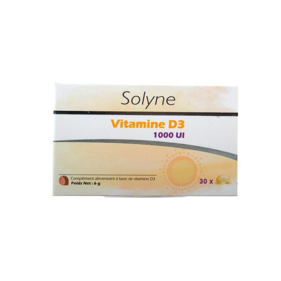 SOLYNE VITAMINE D3 1000UI