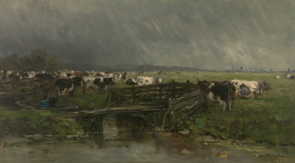 Stortbui nabij Gouda 1885 1890