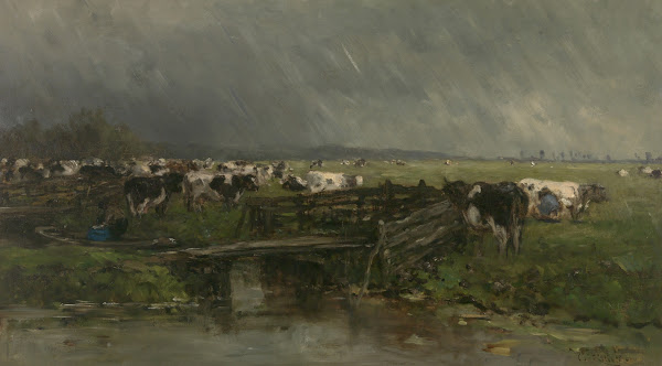 Stortbui nabij Gouda 1885 1890