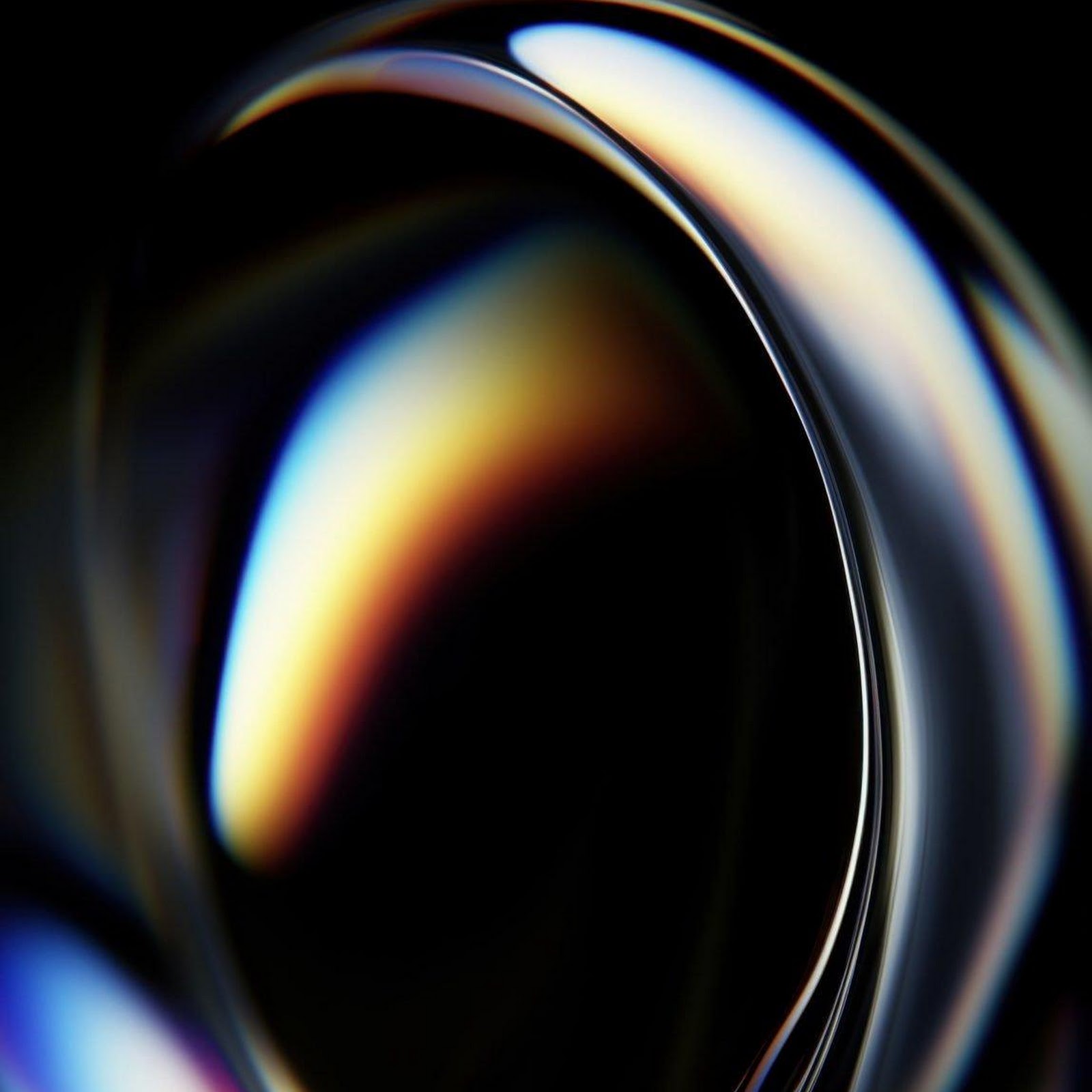 Download Abstract Prismatic Ring of Light Full HD iPhone