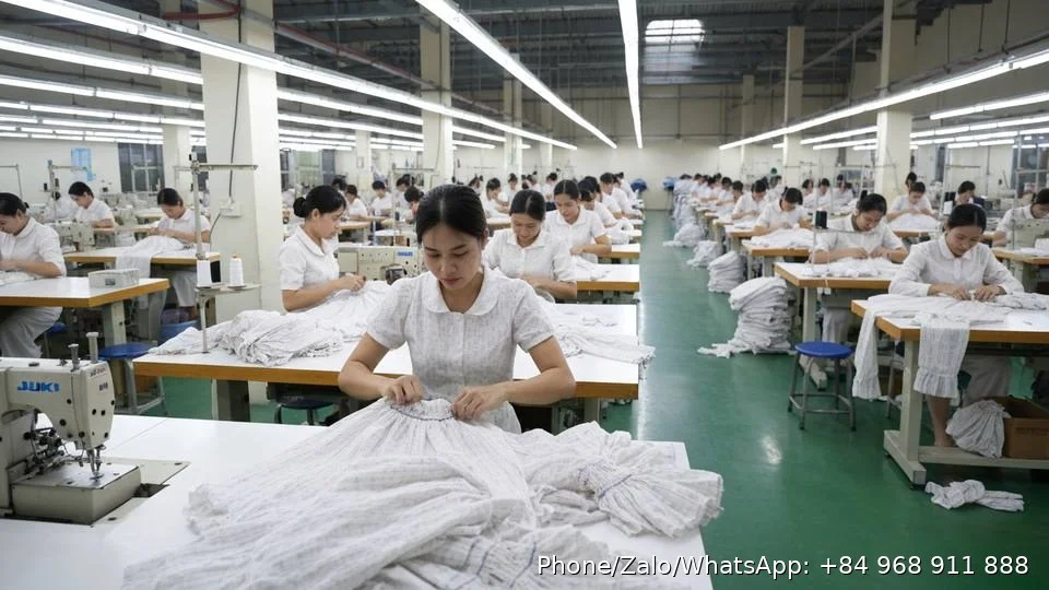 Smocked Wholesale - Gold Garment Vietnam