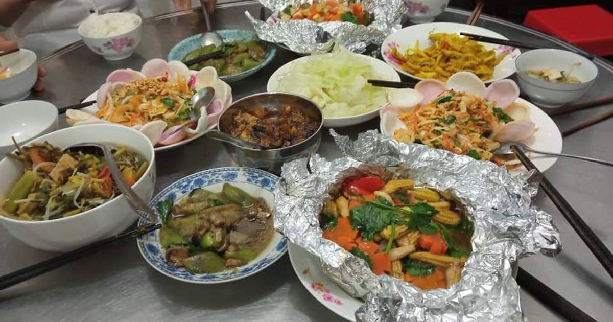 Nấm rơm xào mướp