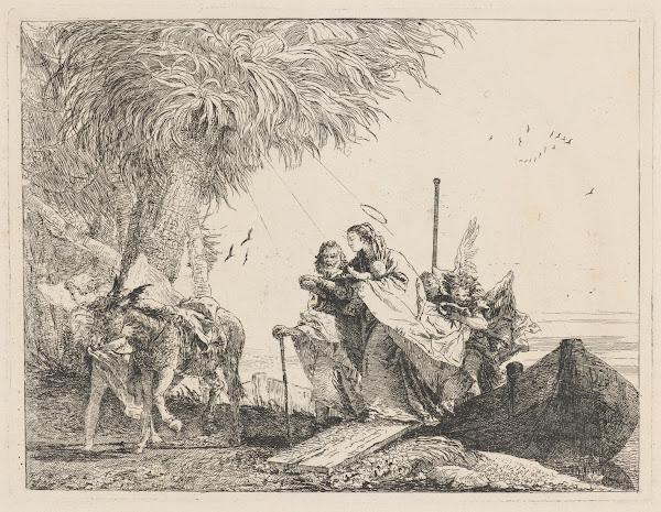 The Holy Family Disembarking 17501753