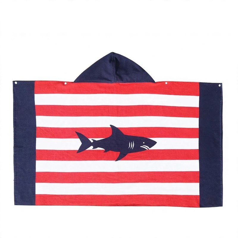 Beach towel with hood, microfiber, 127–160 cm