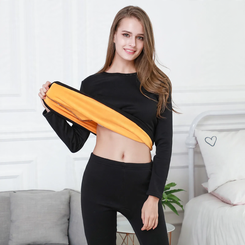 Thermo underwear set with heating function for men and women