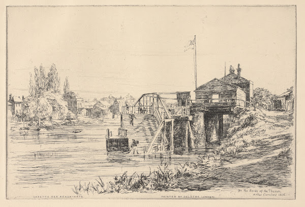 On the Banks of the Thames 1876