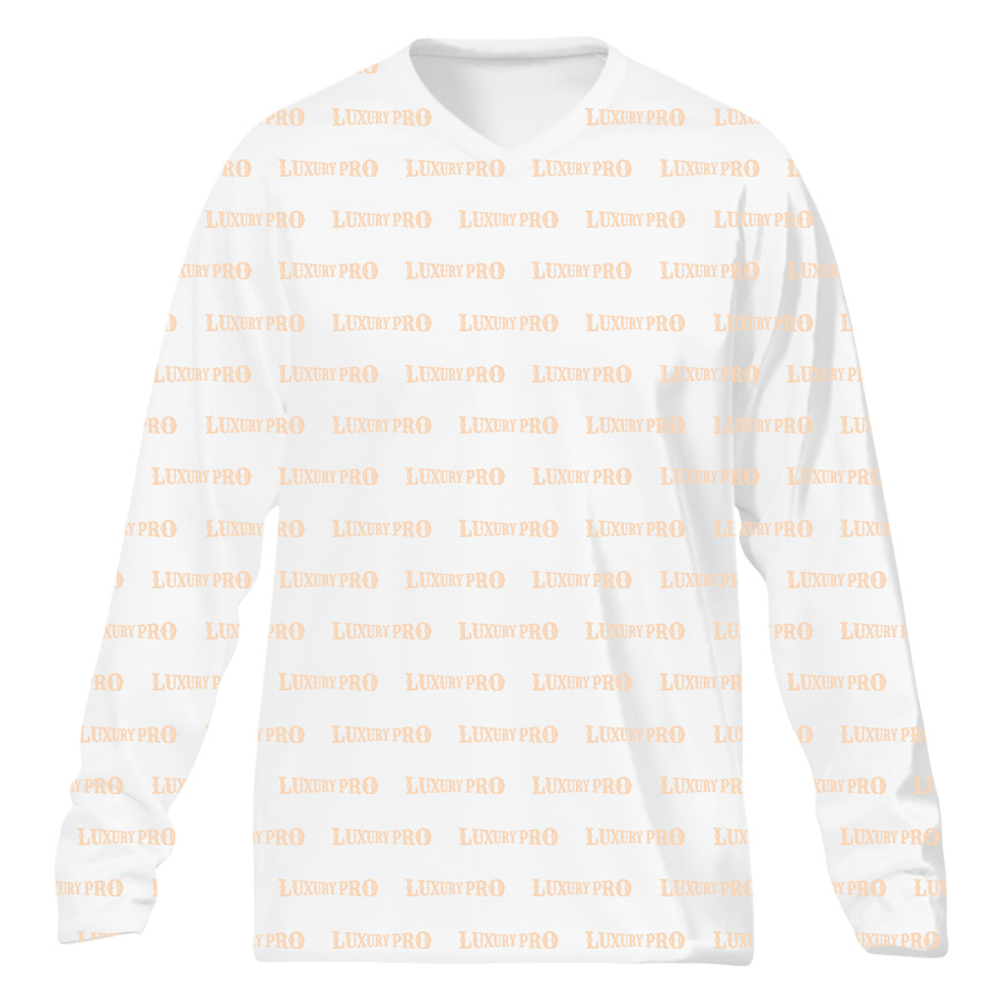 AOP MDB V Neck Long Sleeve Shirt