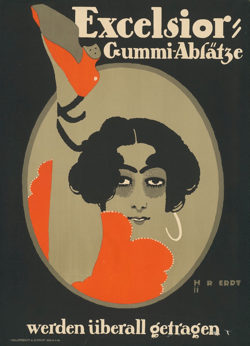 Excelsior Gummi AbsäTze Werden ÜBerall Getragen 1911