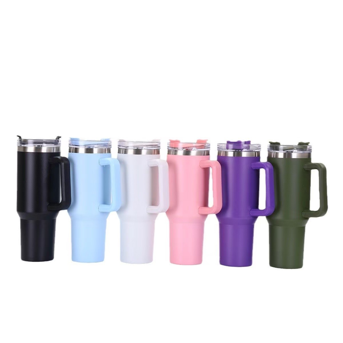 Isolierbecher aus Edelstahl mit Griff, 1200 ml